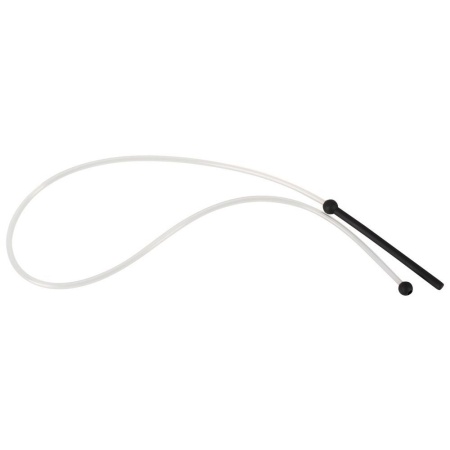 Otwarty dilator cewki moczowej Piss To Mouth z rurką 75 cm i ustnikiem, średnica 0,7 cm, długość całkowita 88 cm - 3