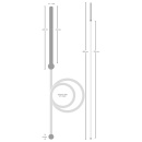 Otwarty dilator cewki moczowej Piss To Mouth z rurką 75 cm i ustnikiem, średnica 0,7 cm, długość całkowita 88 cm - 5