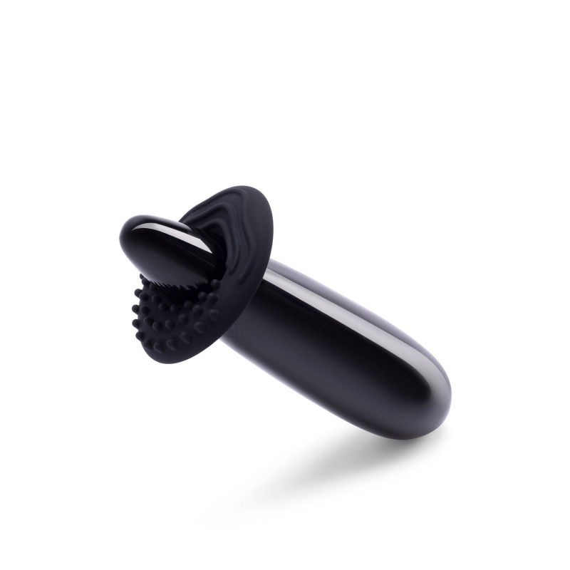 Dwustronny Wand Kryształowy Black Obsidian - Naturalny Obsydian, 17,78 cm, Ø 3,98 cm - 4
