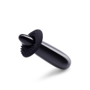 Dwustronny Wand Kryształowy Black Obsidian - Naturalny Obsydian, 17,78 cm, Ø 3,98 cm - 4