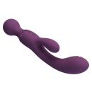 Wibrator Króliczek All Rounder Dual-Action - dwusilnikowa stymulacja punktu G i łechtaczki, silikon medyczny, 20 cm - 3