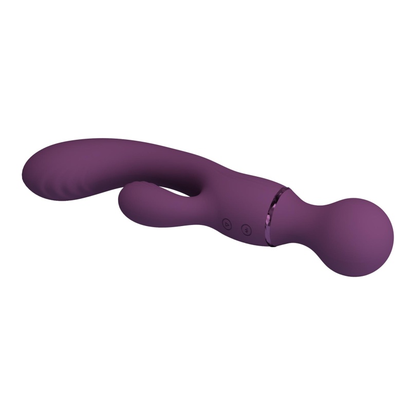 Wibrator Króliczek All Rounder Dual-Action - dwusilnikowa stymulacja punktu G i łechtaczki, silikon medyczny, 20 cm - 5