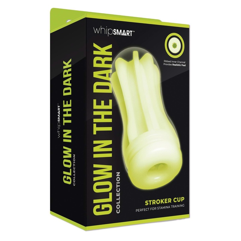 WHIPSMART GLOW IN THE DARK STROKER CUP - 1