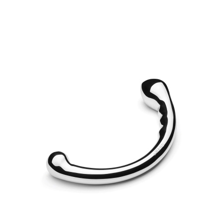 Dwustronne dildo Le Wand Hoop ze stali nierdzewnej 26,1 cm - 3