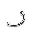 Dwustronne dildo Le Wand Hoop ze stali nierdzewnej 26,1 cm - 3