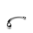 Dwustronne dildo Le Wand Hoop ze stali nierdzewnej 26,1 cm - 4