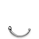 Dwustronne dildo Le Wand Hoop ze stali nierdzewnej 26,1 cm - 5