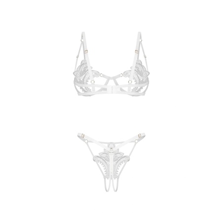 Luise Sublim White komplet 2-częściowy otwarty L/XL - 8