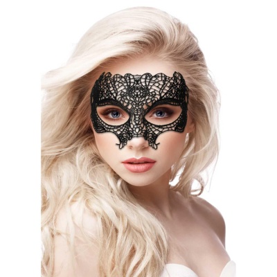 Princess - Black Lace Mask - 1