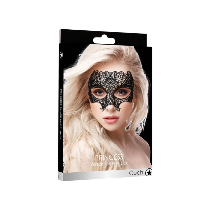 Princess - Black Lace Mask - 2