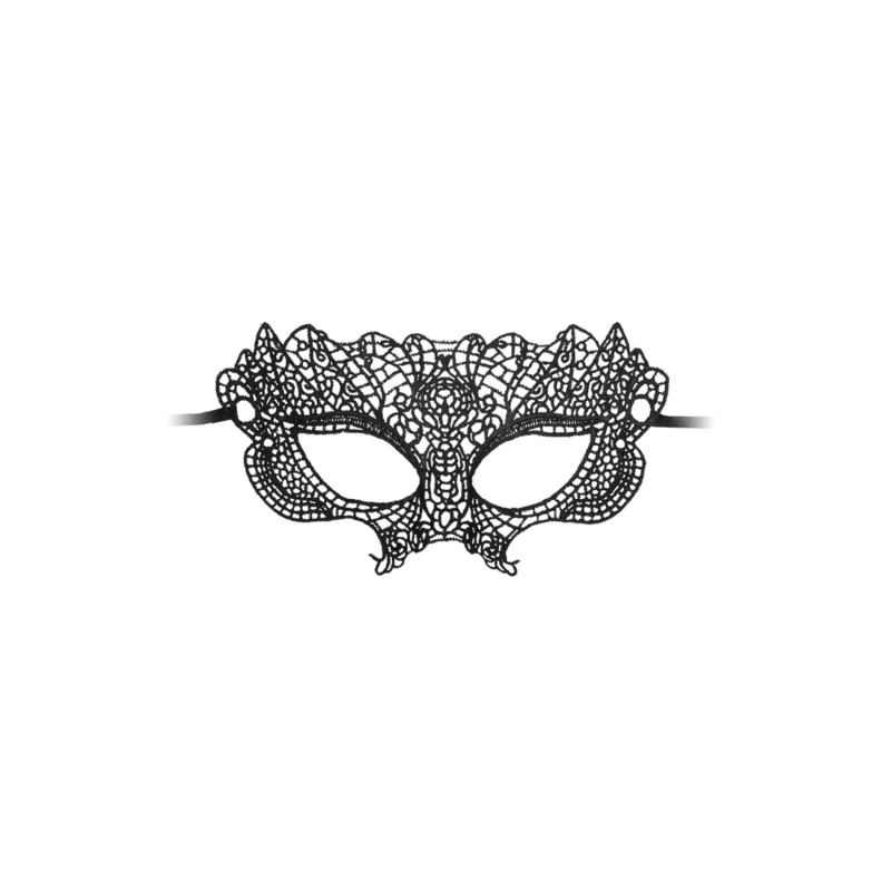 Princess - Black Lace Mask - 3