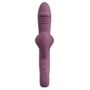 Wibrator trójramienny Slim Triple Plum 3-w-1 - silikon, 2 silniki, 10+10 trybów, 21,4 cm - 3