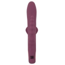 Wibrator trójramienny Slim Triple Plum 3-w-1 - silikon, 2 silniki, 10+10 trybów, 21,4 cm - 4