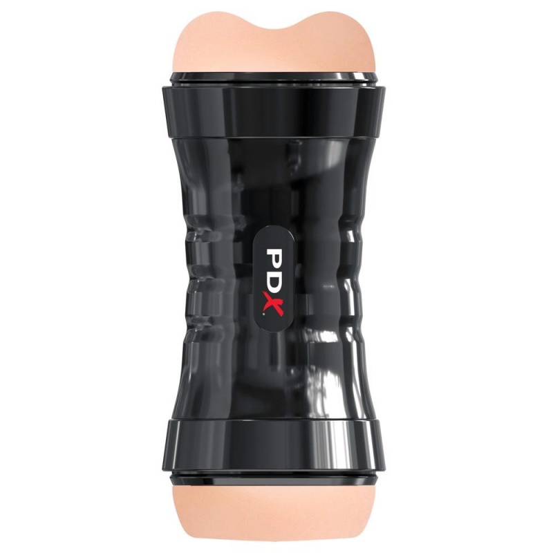 Masturbator dwustronny Wet Pussies Super Flip-A-Pussy — samosmarujący Fanta Flesh, 26 cm - 4