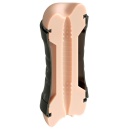 Masturbator dwustronny Wet Pussies Super Flip-A-Pussy — samosmarujący Fanta Flesh, 26 cm - 6