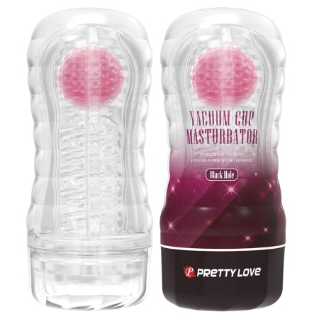 Masturbator próżniowy Black Hole o konstrukcji kulkowej - 1