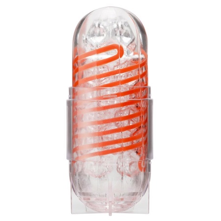 Masturbator Spinner Hexa z obrotową wewnętrzną cewką, 13 cm (17 cm po rozciągnięciu) - 3