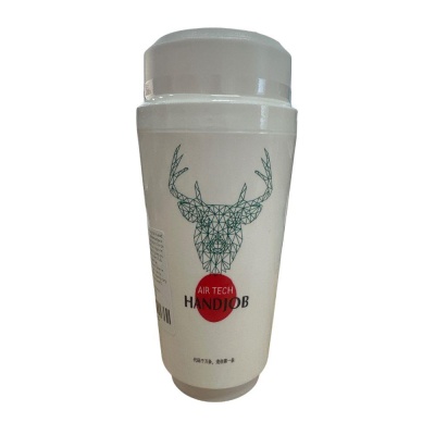 Masturbator AIR TECH HANDJOB w kształcie kubka Milk Tea 14,5 cm - 1