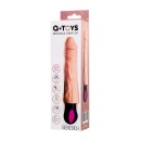 Wibrator grzewczy Benedick z TPE, 12 trybów wibracji, wyginana konstrukcja, długość robocza 19 cm - 1