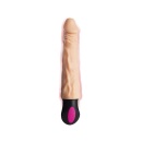 Wibrator grzewczy Benedick z TPE, 12 trybów wibracji, wyginana konstrukcja, długość robocza 19 cm - 3