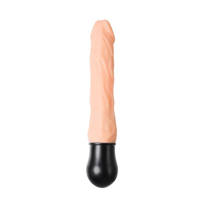 Wibrator grzewczy Benedick z TPE, 12 trybów wibracji, wyginana konstrukcja, długość robocza 19 cm - 5