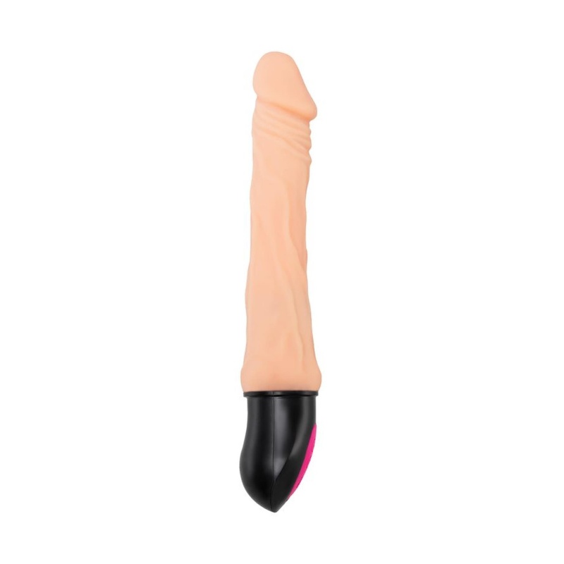 Wibrator grzewczy Benedick z TPE, 12 trybów wibracji, wyginana konstrukcja, długość robocza 19 cm - 6