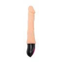 Wibrator grzewczy Benedick z TPE, 12 trybów wibracji, wyginana konstrukcja, długość robocza 19 cm - 6