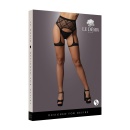 Striped, Fishnet Garterbelt - One Size - 3
