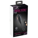 Jajeczko wibrujące E-Stim XOUXOU e-RC Love Ball z pilotem zdalnym (5 m), długość 18,6 cm - 1