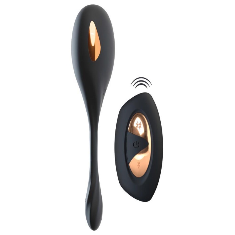 Jajeczko wibrujące E-Stim XOUXOU e-RC Love Ball z pilotem zdalnym (5 m), długość 18,6 cm - 2