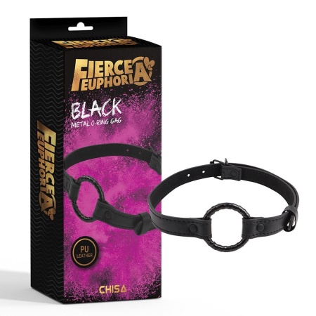 Knebel O-ring - regulowany pasek 68 cm, metalowy pierścień Ø4,7 cm, PU + metal - 1