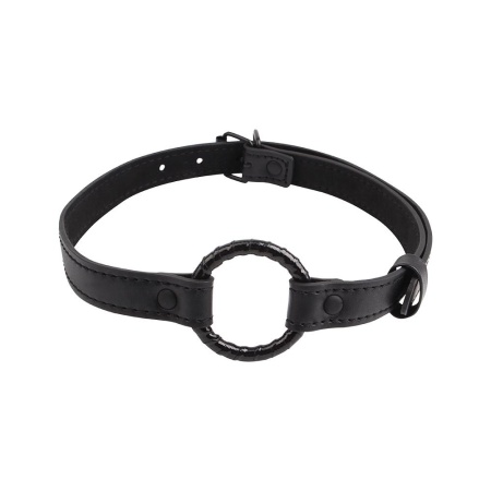 Knebel O-ring - regulowany pasek 68 cm, metalowy pierścień Ø4,7 cm, PU + metal - 2