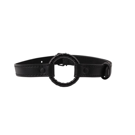 Knebel O-ring - regulowany pasek 68 cm, metalowy pierścień Ø4,7 cm, PU + metal - 4