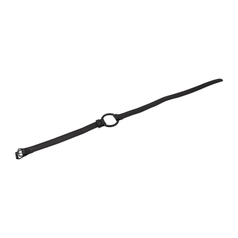 Knebel O-ring - regulowany pasek 68 cm, metalowy pierścień Ø4,7 cm, PU + metal - 5
