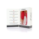 Stymulator łechtaczki Licking Massager z wibrującym jajkiem – różowy, silikonowy, 10 funkcji - 8