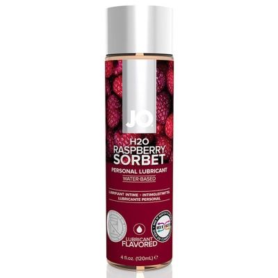 Lubrykant wodny H2O Raspberry 120 ml o smaku malinowym - 1