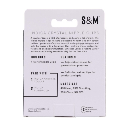 Crystal Nipple Clips - 9