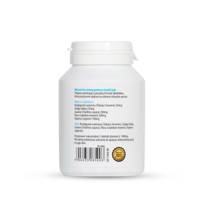 Ero Strong Potency 60 kapsułek - suplement diety na męską witalność - 1 2