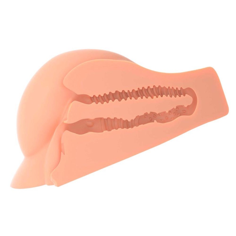 Masturbator Tors PDX Plus Perfect Ass XL Light – Realistyczne Pośladki i Podwójne Tunele 14 cm, 34,6 cm - 3