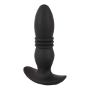 Wibrator analny ANOS Thrusting Plug z funkcją napierania i pilotem RC, długość 14,4–15,9 cm, średnica 3–3,7 cm - 2