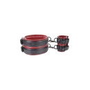 SPORTSHEETS SAFFRON THIGH AND WRIST CUF SET - 3