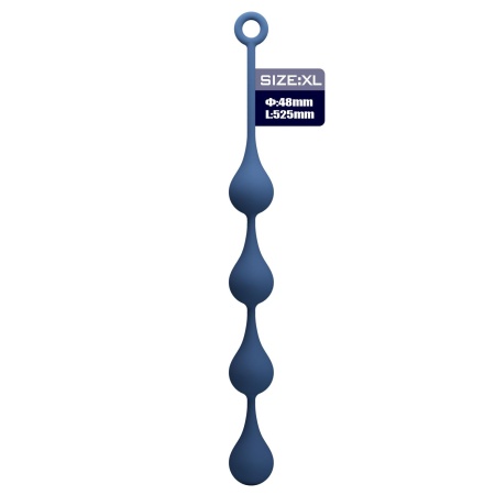 Kulki analowe Waterdrop XL z pierścieniem zabezpieczającym o długości 52,5 cm - 2