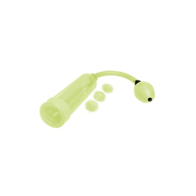 WHIPSMART GLOW IN THE DARK PENIS PUMP & STAMINA RING SET - 1 2