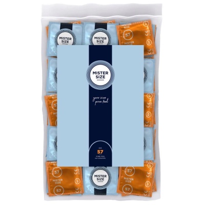 Mister Size 57mm pack of 100 - 1