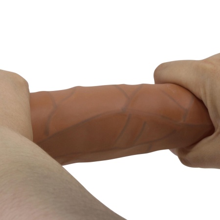 Dildo Barbara Soft Skin Realistic z przyssawką, 25 cm - 3