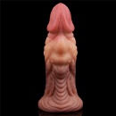 Korek Analny Dual Layered 7'' (17,8 cm) Różowy - 3