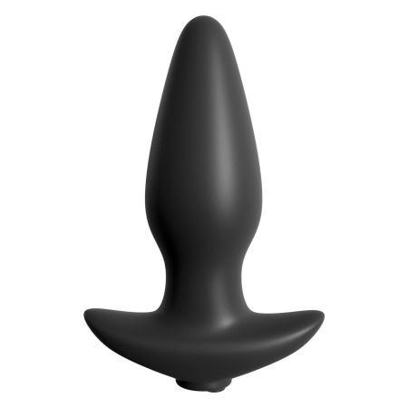 ANAL FANTASY COLLECTION COLLECTION REMOTE CONTROL SILICONE PLUG BLACK - 3