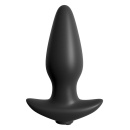 ANAL FANTASY COLLECTION COLLECTION REMOTE CONTROL SILICONE PLUG BLACK - 3