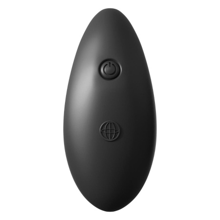 ANAL FANTASY COLLECTION COLLECTION REMOTE CONTROL SILICONE PLUG BLACK - 4