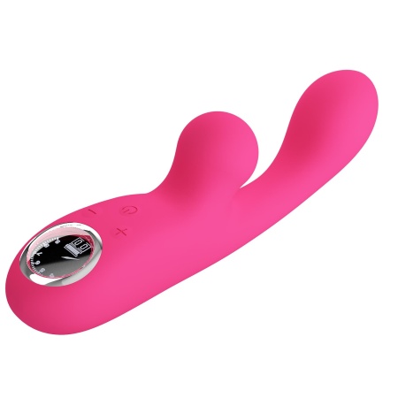 Wibrator króliczek Skylar Pink - 10 funkcji wibracji, 10 thumpingu, 9 poziomów intensywności, silikon, USB, wymiary niepodane pr - 5